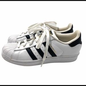 adidas white lace shoes